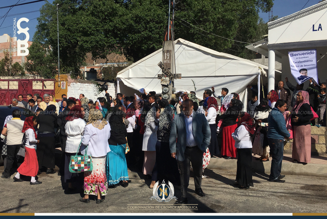 Visita del Apóstol de Jesucristo a La Cañada, Querétaro